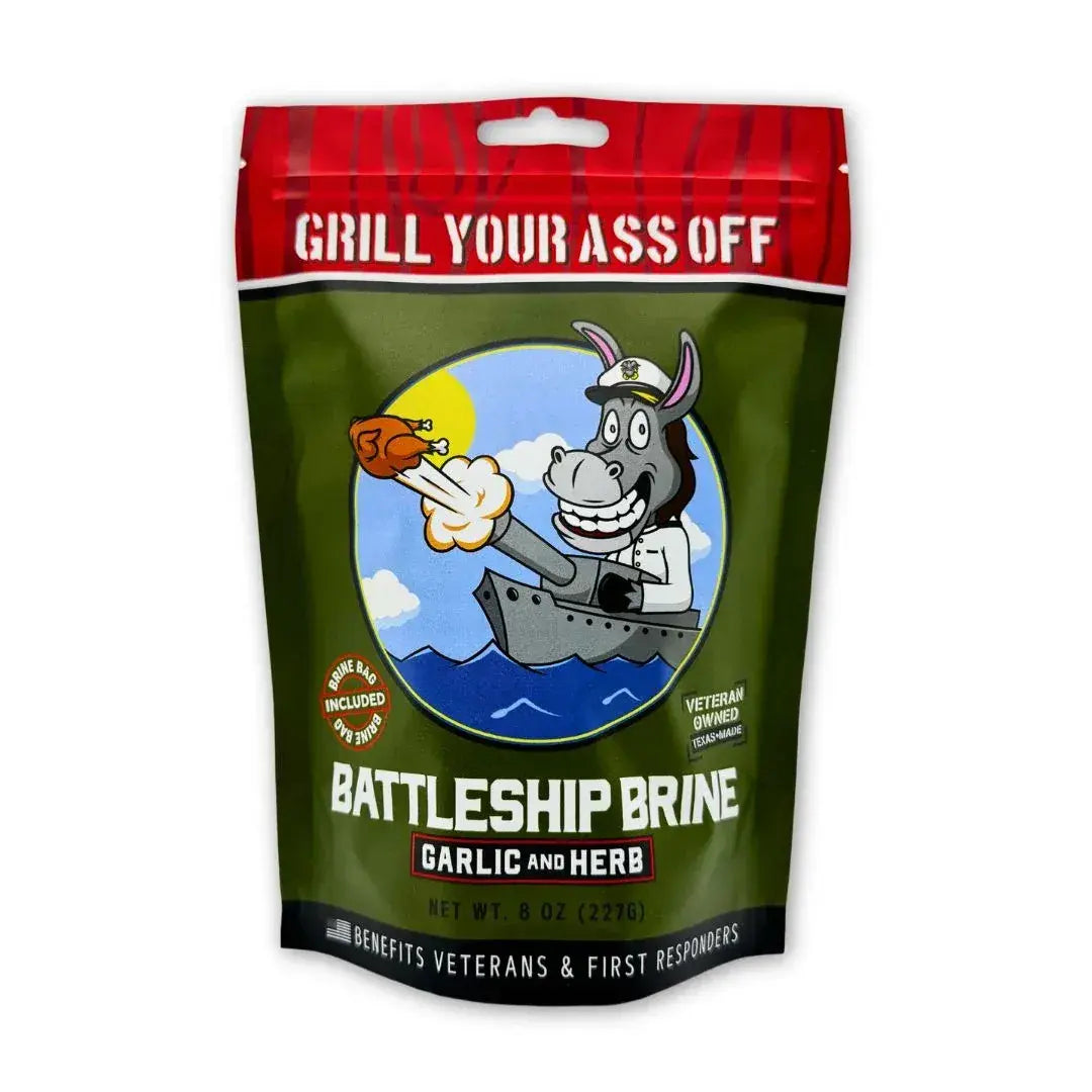 Battleship Brine, Garlic & Herb