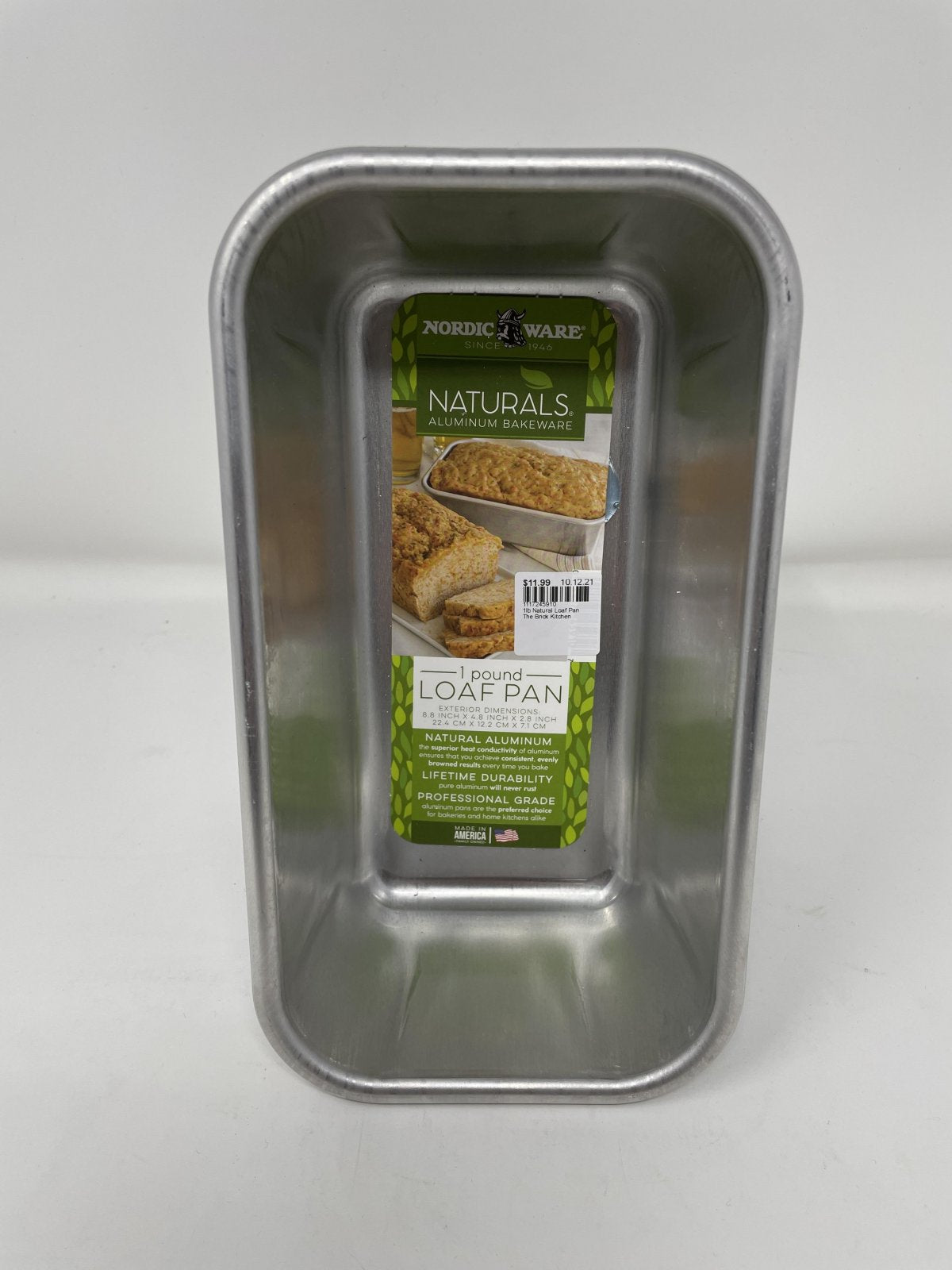 Loaf Pan, 1 lb, Nat